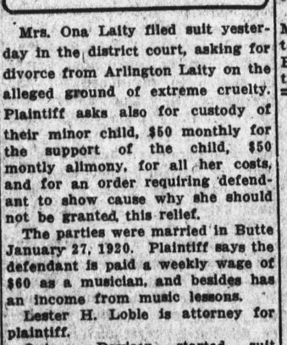 Clipping from The Independent-Record